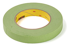 3M #401+ High Performance Green Binding Tape - Click Image to Close