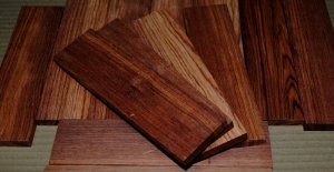 Honduran Rosewood Bridge Blank