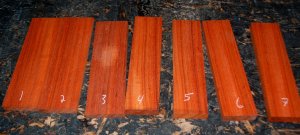 Padauk Bridge Blank