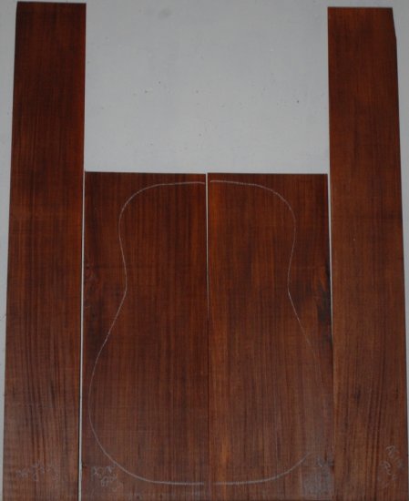 Burmese Rosewood back and side set 0704_001 - Click Image to Close