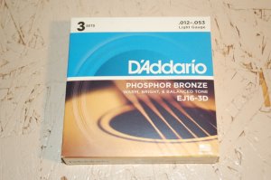 D'Addario Strings 3 pk, EJ16-3D