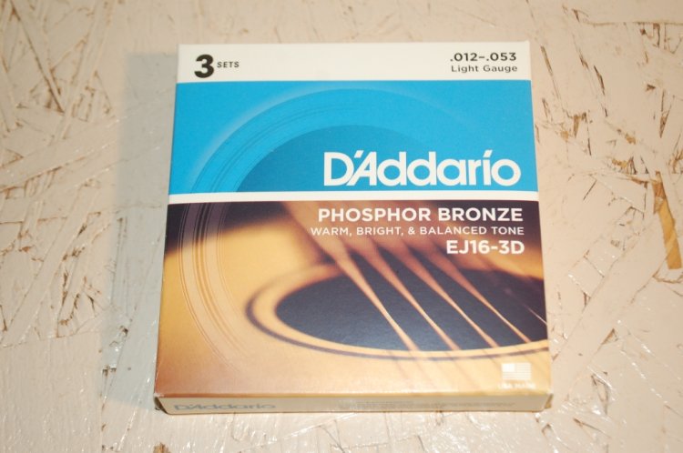 D'Addario Strings 3 pk, EJ16-3D - Click Image to Close