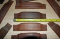 Indian Rosewood pre-carved bridge blank