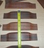 Indian Rosewood pre-carved bridge blank