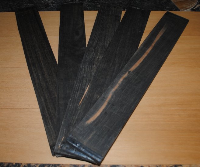 Gaboon Ebony Fretboard (out of stock) - Click Image to Close