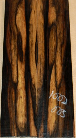 Black and White Ebony headplate 1002_003 - Click Image to Close