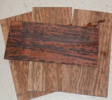 Tiger Myrtle headplate veneer