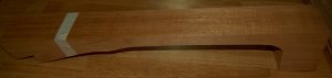 Genuine Mahogany Bandsawn Neck Blank (OOS)