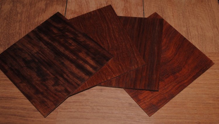 Bubinga Rosette Square - Click Image to Close