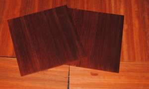 Padauk Rosette Sq.