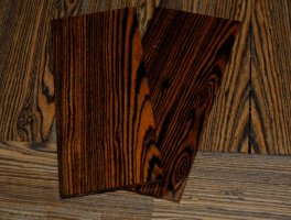 Bocote Ukulele head plate veneer