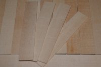 Hard Maple Ukulele Bridge Plates