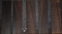 Indian Rosewood Bridge Plates