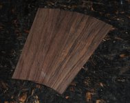 Madagascar Rosewood Bridge Plates