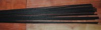 Black (Dyed Maple) Purfling .020