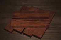Bubinga Ukulele Bridge