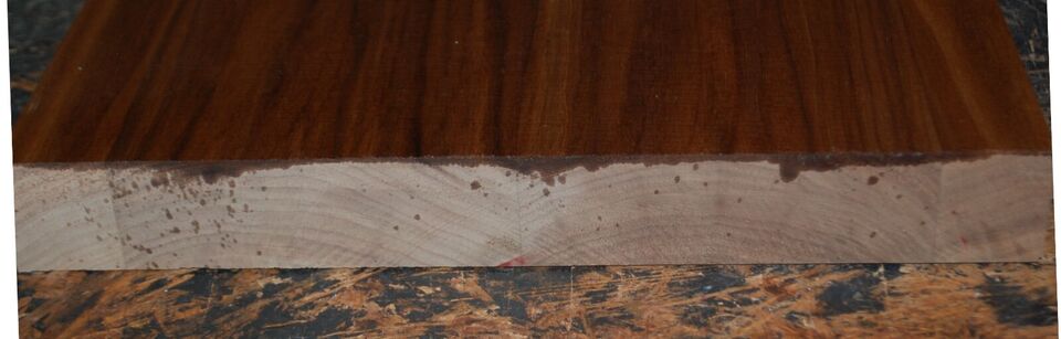Black Walnut Electric Guitar Blank 4pc 1224_001